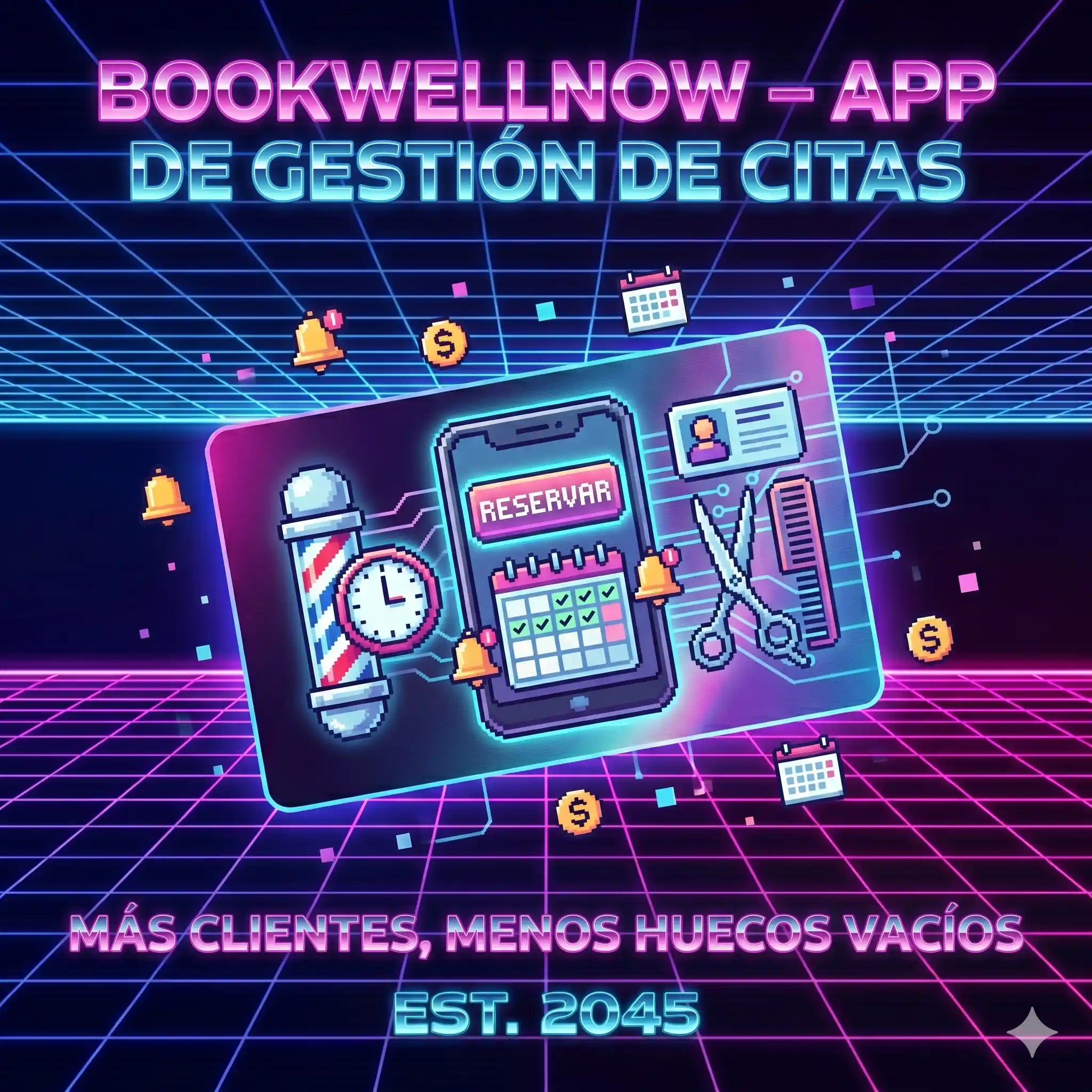 BookWellNow Pro | App de reservas para barberías y peluquerías